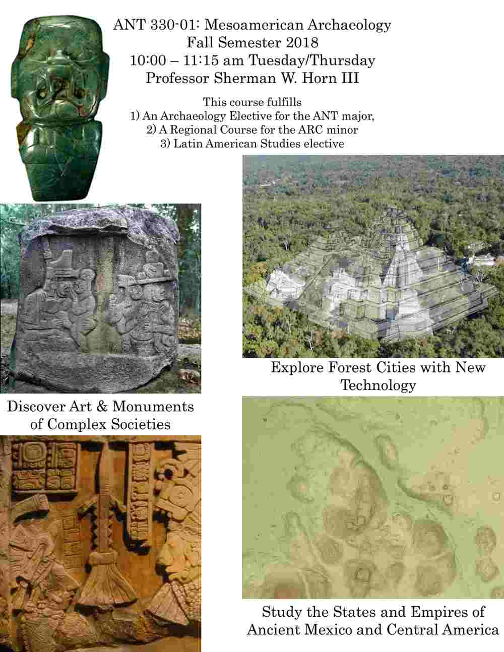 Class announcement: Mesoamerican Archaeology